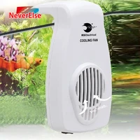 110v240v black white cooling fan mini hang clip on aquarium cooling fan water plant fish reef coral tank temperature reduce