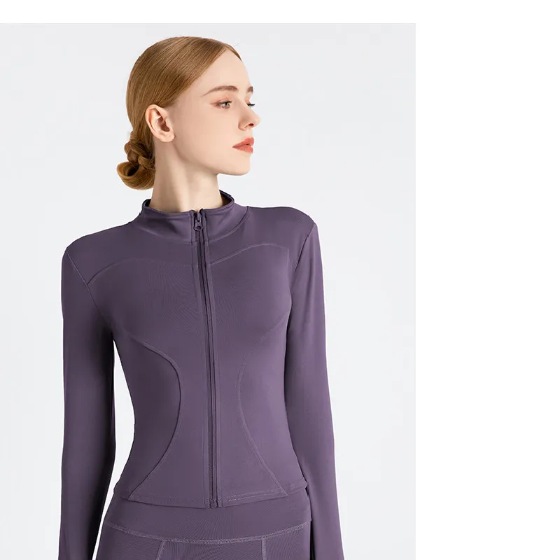 

The New Womenâ€™s Yoga Top is Suitable for Autumn and Winter and Fitness Scenes Which Has Quick-Drying and Tight-Fitting Effect