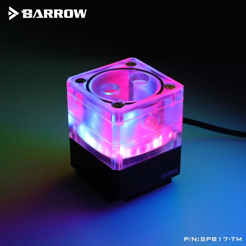 Насос водяного охлаждения Barrow Mini Combo RGB 17 Вт 960L SPB17-TM | Компьютеры и офис
