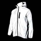 WOSAWE полностью отражающая куртка с капюшоном, водонепроницаемая ветровка с высокой видимостью для мужчин и женщин, походов, велоспорта