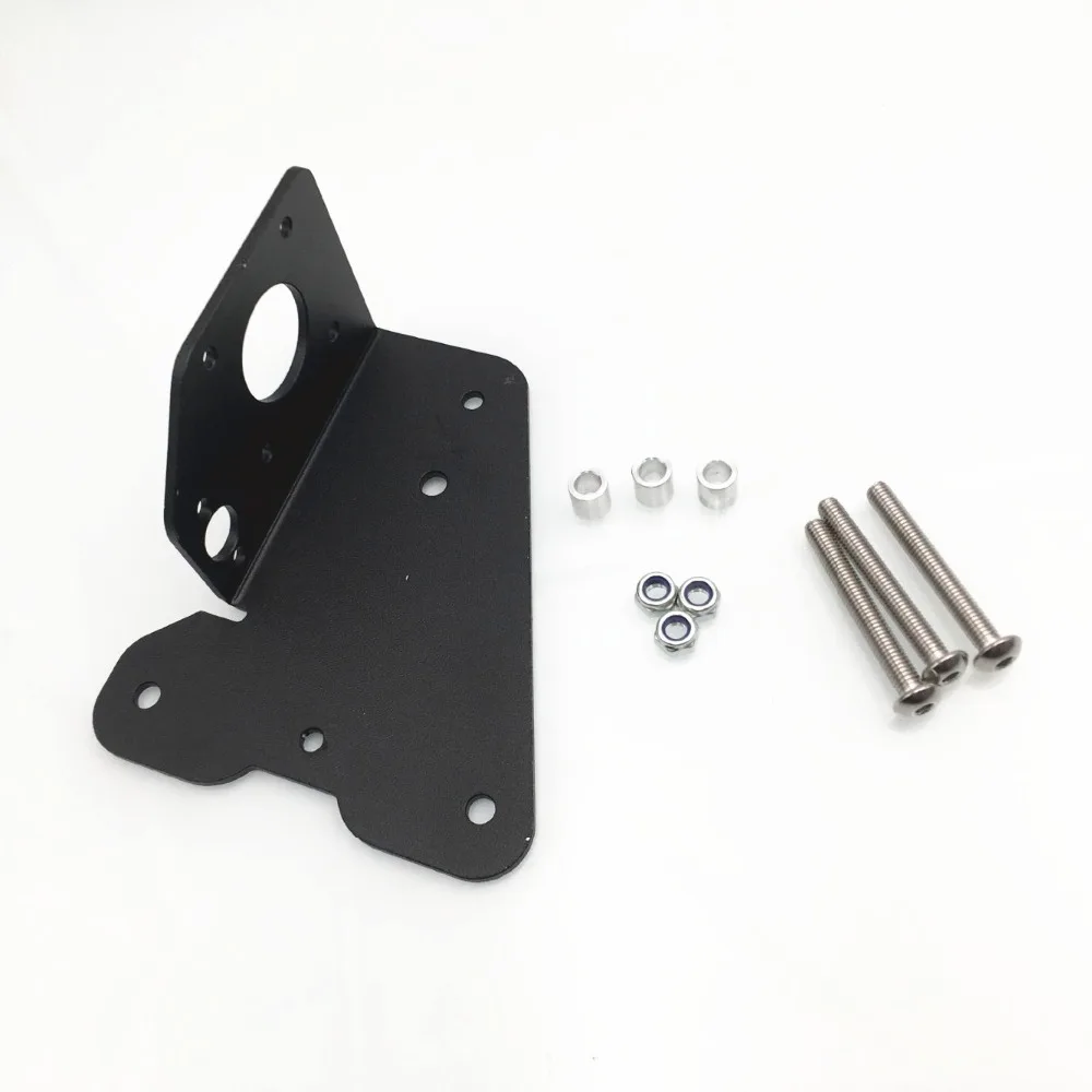 Creality CR-10S Ender 3 3D принтер двойной экструдер двойной Z axis upgrade plate kit алюминиевый двойной экструзионный крепеж