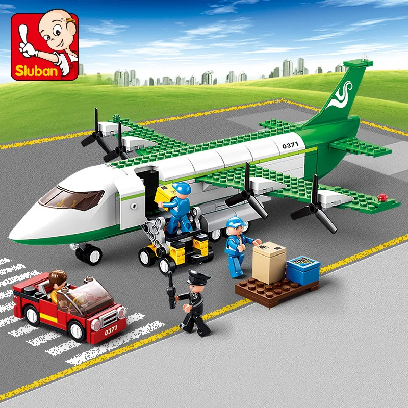 

Building block assembly Airbus building block assembly toy puzzle airplane series