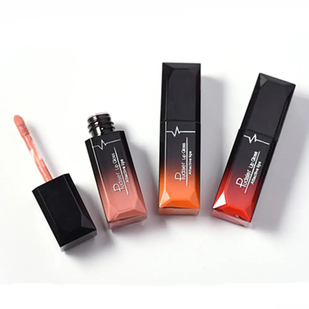 Водостойкая матовая помада Pudaier телесного цвета бархатный глянцевый блеск для