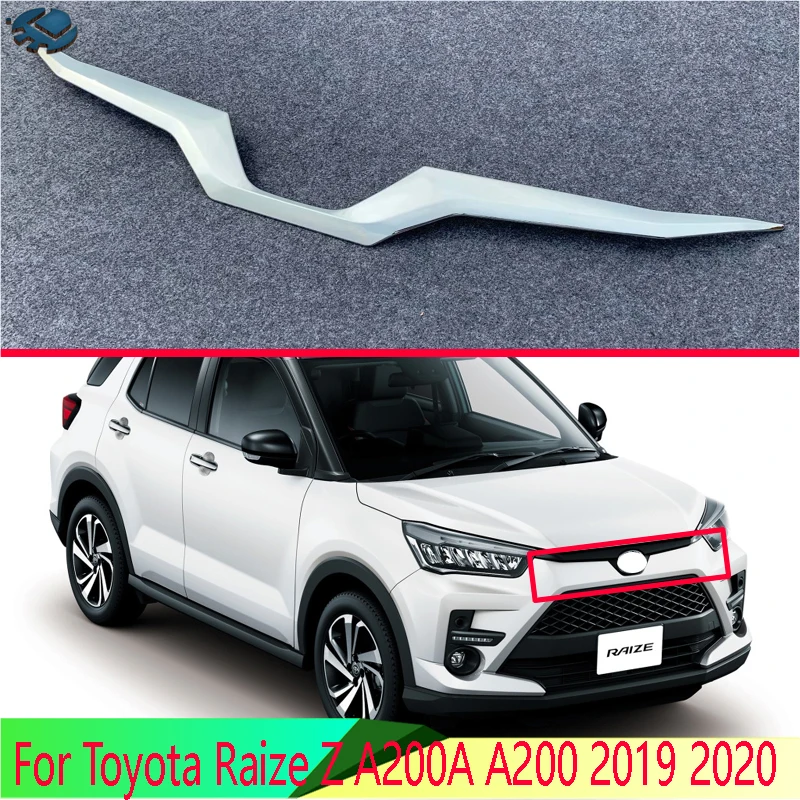 

Для Toyota Raize Z A200A A200 2019 2020 ABS хромированный передний капот решетка гриля бампер губа сетка отделка крышка молдинг комплект наклейка