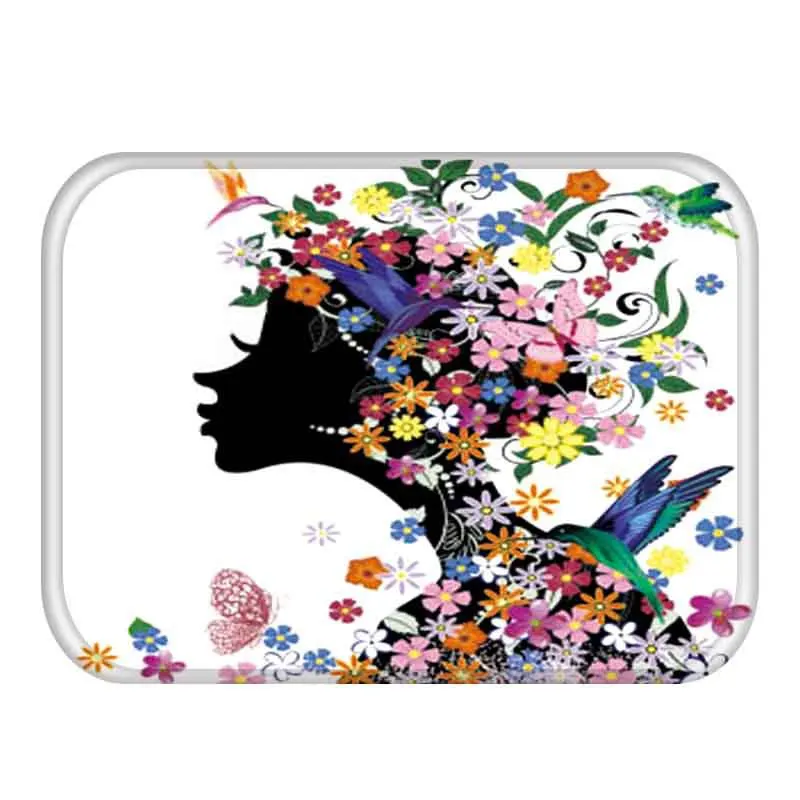 Новый Добро пожаловать коврики Для женщин и девочек принт в ванную Кухня ковры