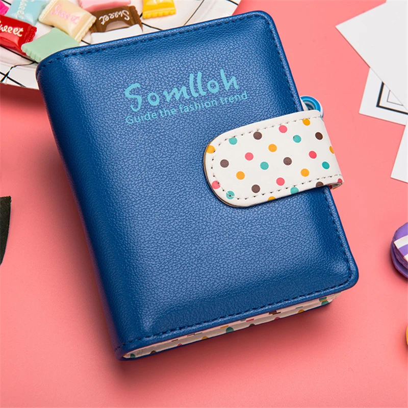 

Wallet Women 2021 Ladies Short Women Wallets Mini Money Bag Clutch Purses Small Fold PU Leather Female Coin Purse Card Holder