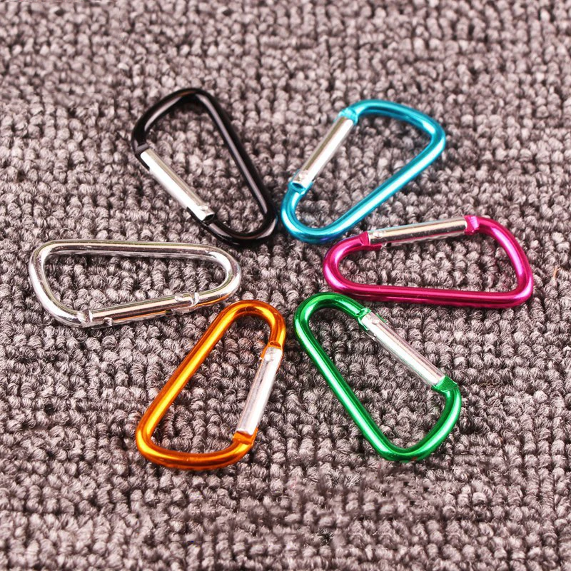 10 шт. карабин для скалолазания d-образные пряжки бутылок из алюминиевого сплава