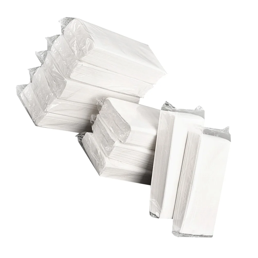 

10 Bags 2 Layers 80 Sheets Paper Towel Paper Towel Paper Napkin Extraction Type Papers for Home Restaurant Hotel (White)
