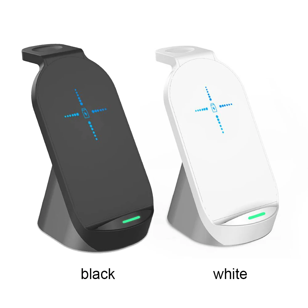 

3 In 1 Wireless Charging Stand For Apple Watch 5 4 3 2 For IPhone 11 X XS XR 8 For Airpods Pro 7.5W Qi Fast Charger Dock Station