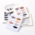 8 шт.коркорт., мусульманские булавки для хиджаба, цветные черно-белые безопасные заколки, зажимы, женские аксессуары для волос, броши, модные зажимы для шарфа