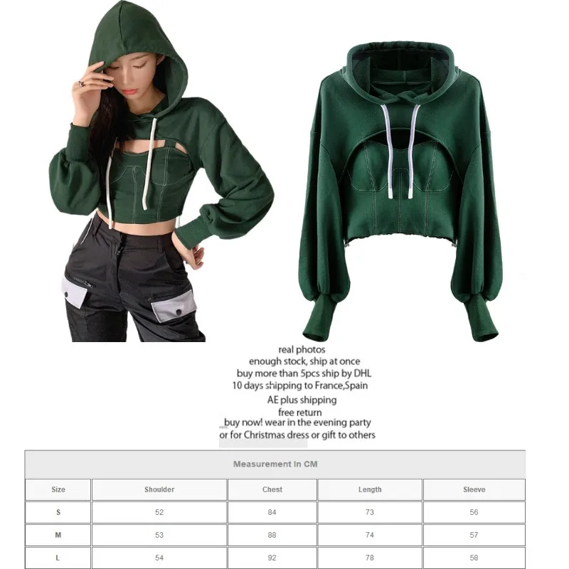 

Women Sexy Casual Hoodie Hollow Out Asymmetry Pullovers Sweatshirt Tops Women Irregular Hoodies Coats Women 2020 New Clothing