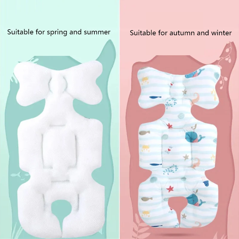 Матрас для сна Подушка аксессуар детской коляски хлопковая подушка сиденья