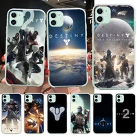 destiny 2 game customer high quality phone case for iphone 11 pro xs max 8 7 6 6s plus x 5s se 2020 xr cover