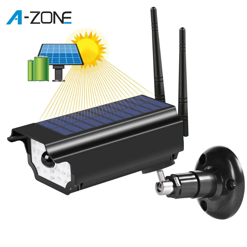 Фальшивая камера видеонаблюдения наружная наблюдения на солнечной энергии