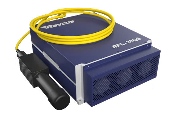 Волоконный лазерный источник Raycus импульсный 1064 нм 20 Вт 30 50 для лазерной