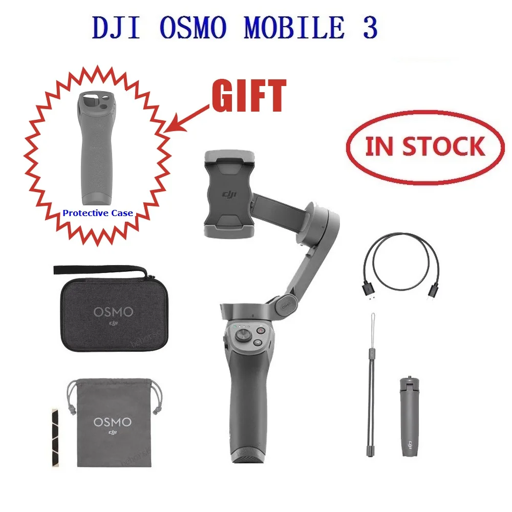 Новое поступление складной DJI Osmo мобильный 3 комбинированный стабилизатор