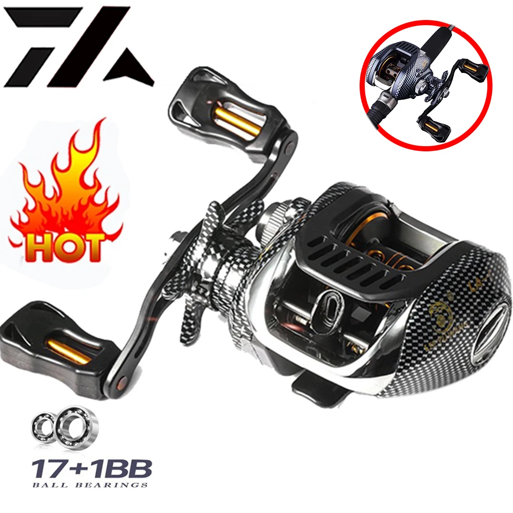 

New Ultra-smooth 6.3:1 High Speed Fishing Reel 8kg Max Drag Power Baitcasting Reel Ultra-light Casting Reel Fishing Accessories