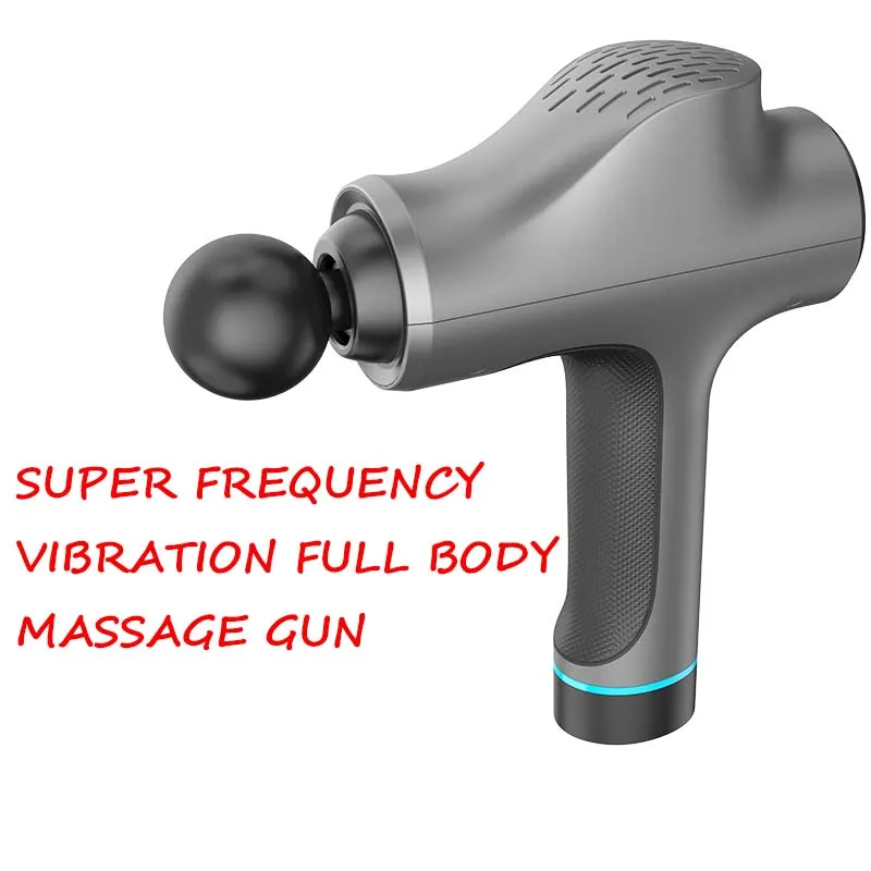 

High Power muscle massage gun High speed vibration massager gun Use after fitness Decompose lactic acid relief pain Relax body