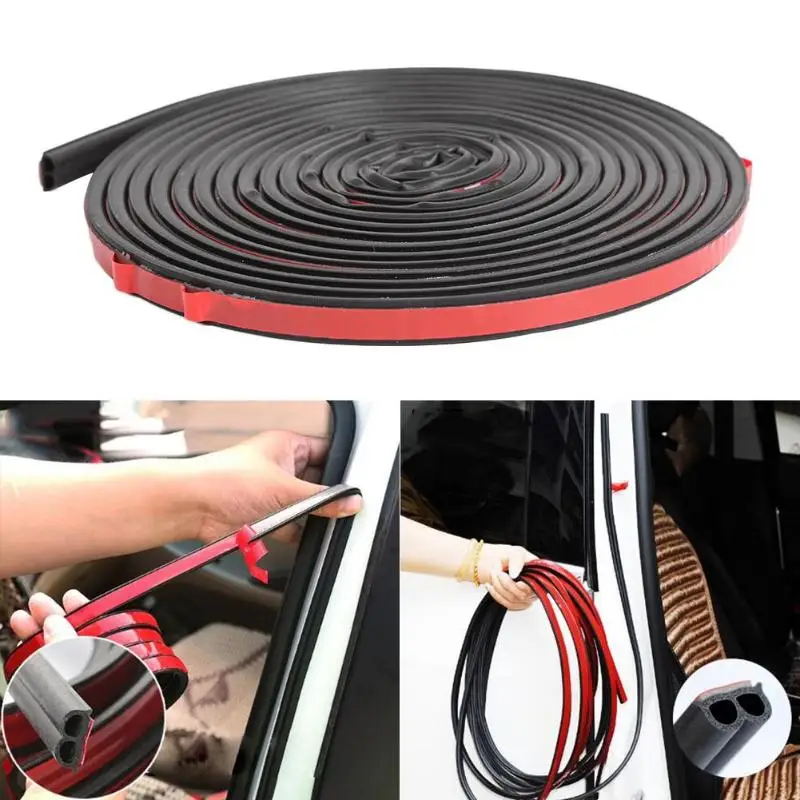 5 м автомобильные дверные уплотнительные полосы стикер B форма уплотнитель