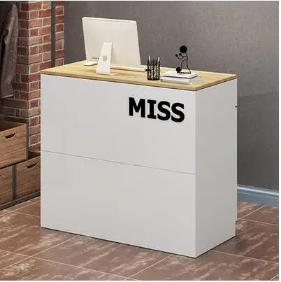 

Cashier counter shop small reception desk simple modern commercial cashier table bar counter clothing store nail barber bar coun