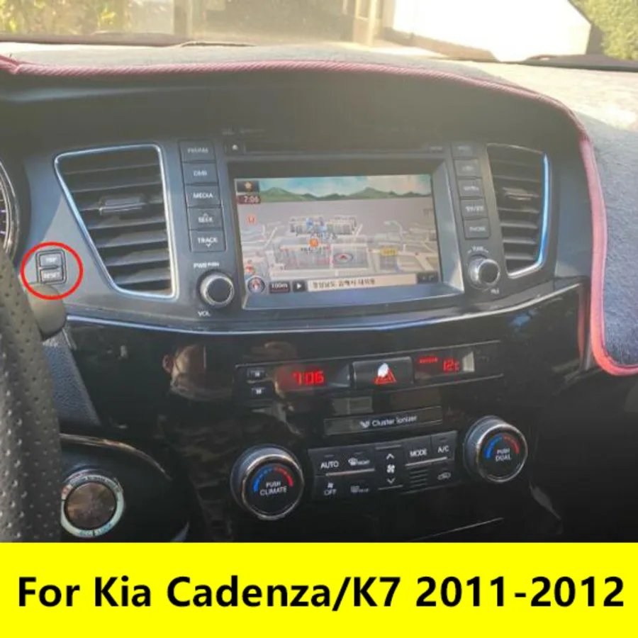 

Автомагнитола 2 Din на платформе Android для Kia Cadenza/K7 2011-2012, мультимедийный проигрыватель, GPS-навигатор