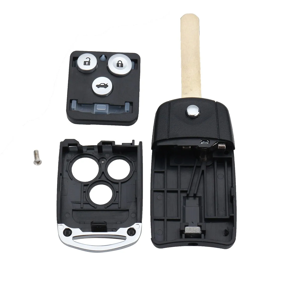 Горячая Распродажа 3 кнопки автомобильный пульт дистанционного управления флип