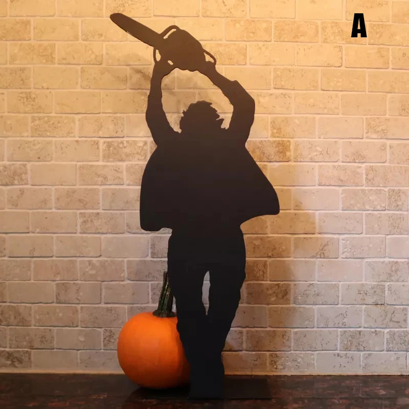 Настольные фигурки теней на Хэллоуин металлическое настольное украшение для