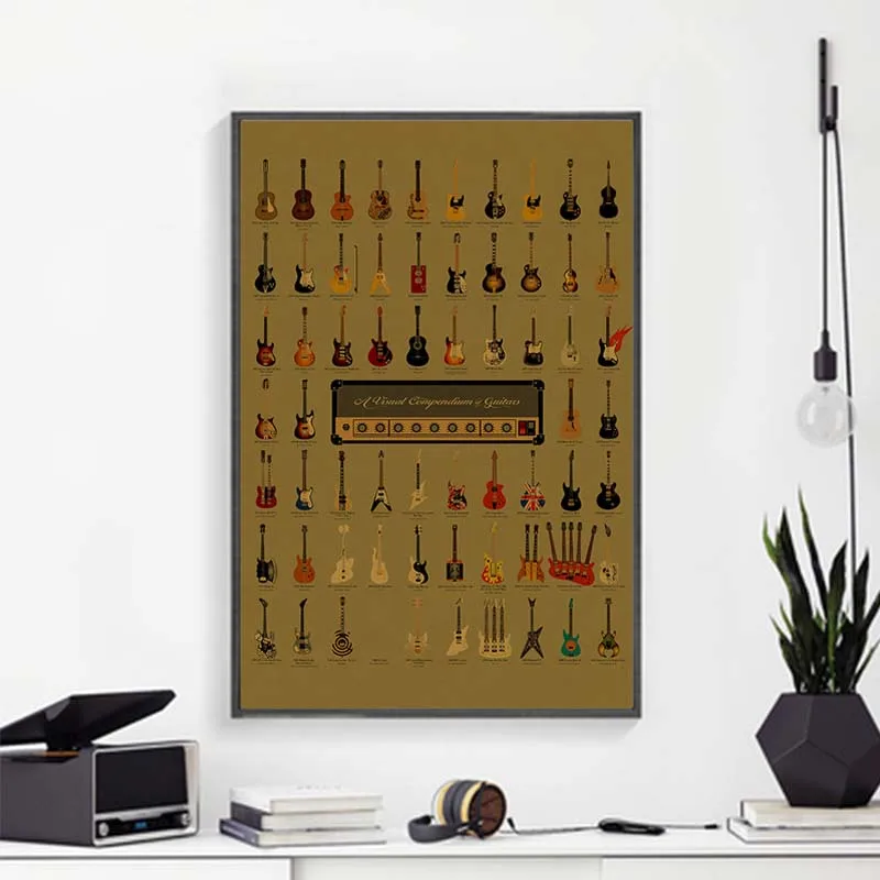 Скрипка оружие Баскетбольная одежда винтажный постер Классическая коллекция