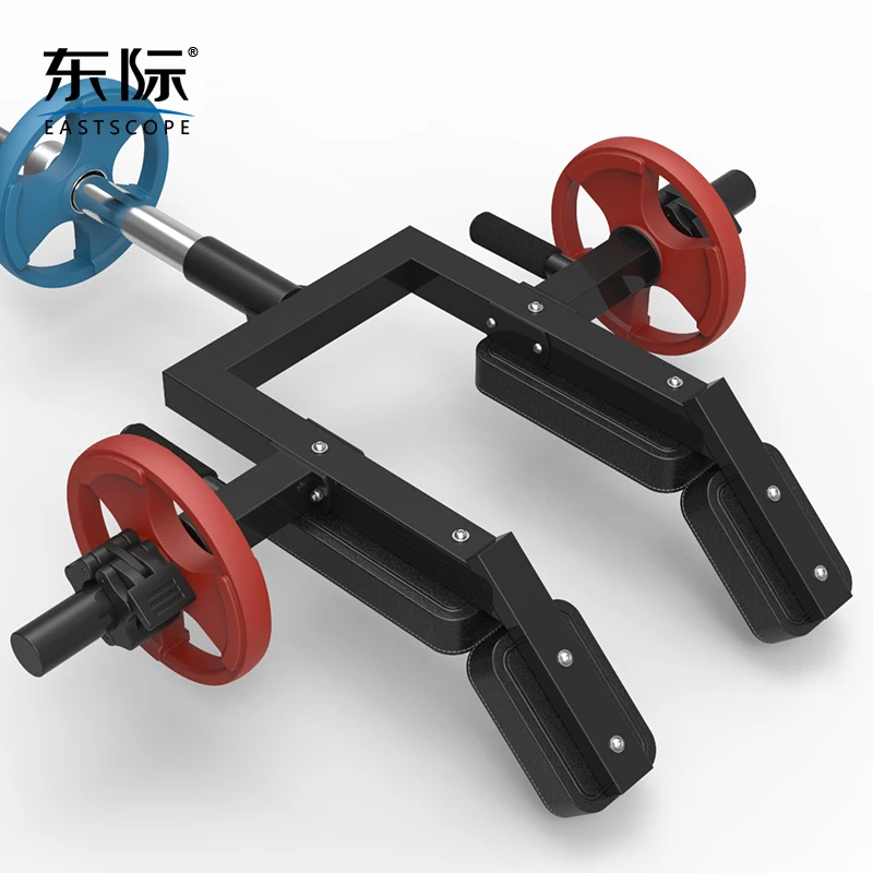 Barbell Shoulder Squat Push Frame Fitness Heavy Duty Rowing Core Strength Workour Muscle Power Training Dumbell Equipment Shelf