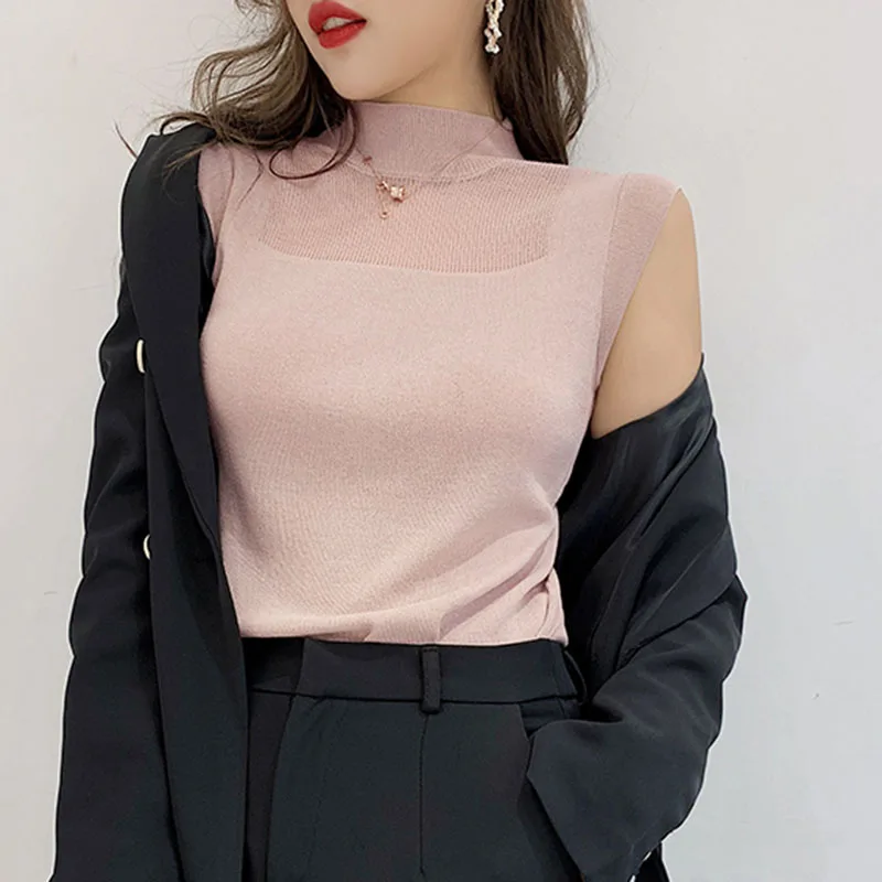 2021 летние женские топы Женская белая и черная рубашка сексуальный уличный стиль