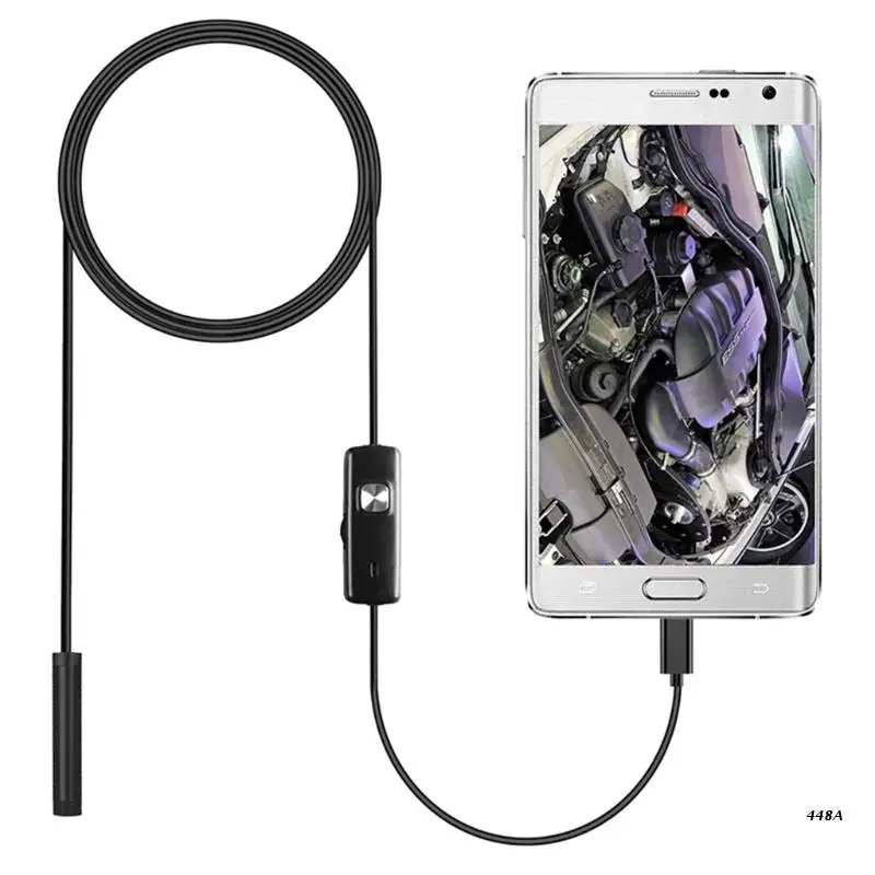 

Android эндоскоп Mini USB гибкий кабель эндоскопическая фотография
