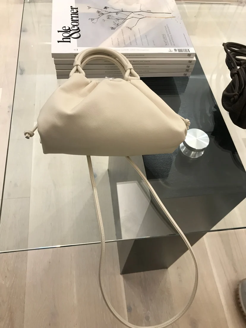 Новинка 2019 сумка в стиле интернет-знаменитостей с облаком складная на одно плечо