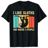 funny sloth design for sloth lover men women kids introvert t shirt tops