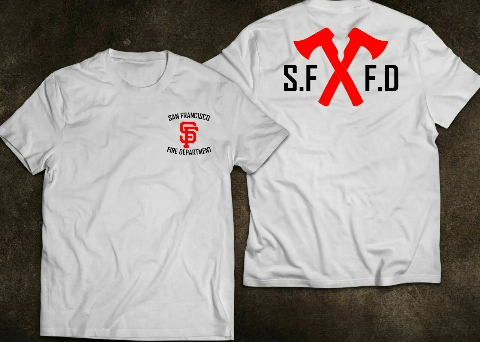 

NEW SAN FRANCISCO FIREFIGHTER FIRE DEPARTMENT DEPT RARE T-Shirt Cotton O-Neck Short Sleeve Men's T Shirt