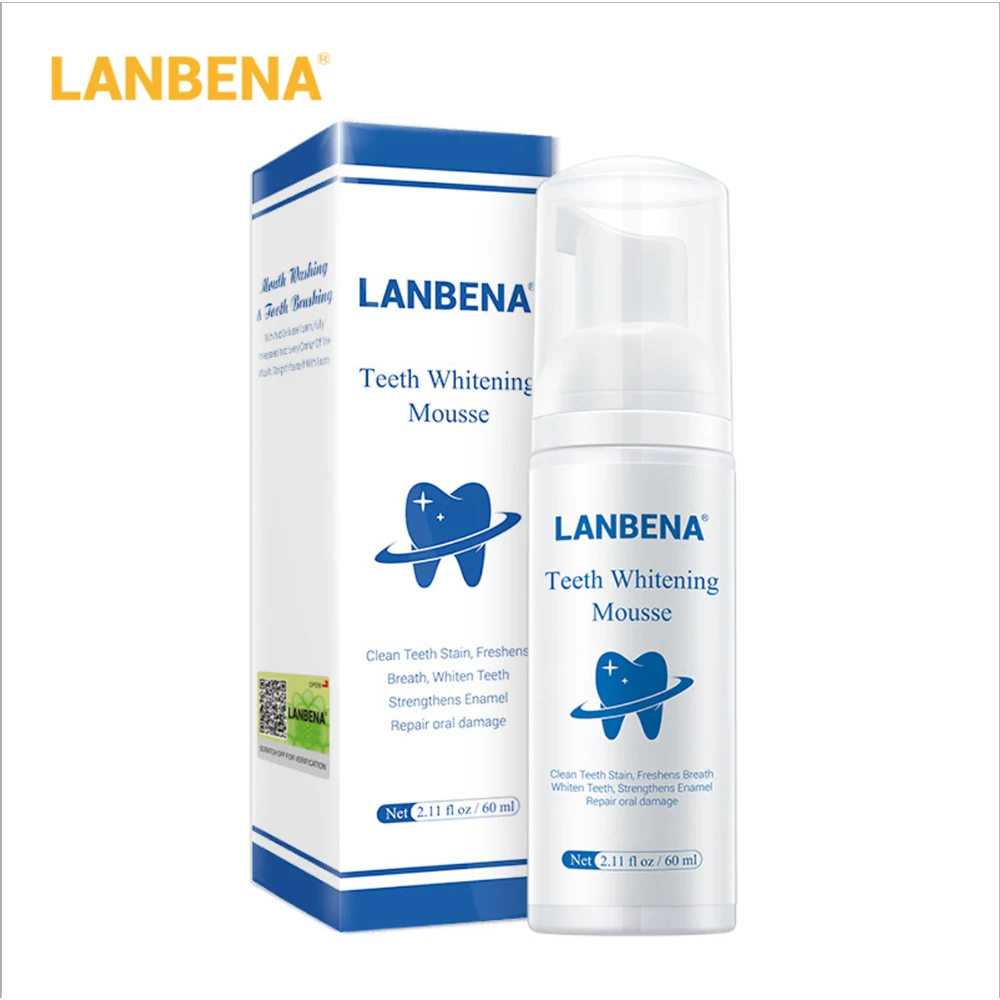 white LANBENA отбеливание зубов пудра с эссенцией гигиена полости рта Чистящая сыворотка Удаляет налет пятна Отбеливание зубов стоматологические инструменты зубная паста - Цвет: white