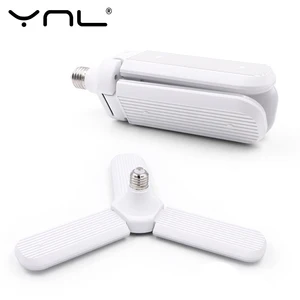 30 Вт 45 Вт, 60 Вт, светодиодный E27 складной потолочный вентилятор лампа светодиодный светильник лампочка переменного тока 220 В Складная Лампа в виде НЛО 360 градусов лампада светодиодный лампы холодный белый точечный светильник