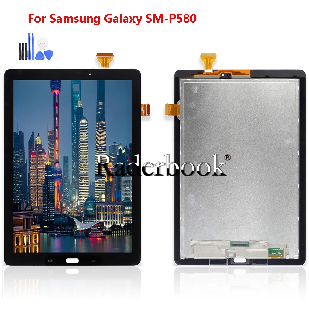 For Samsung Galaxy Tab A 10.1 SM-P580 Lcd Display Touch Screen Digitizer Assembly Replacement | Компьютеры и офис