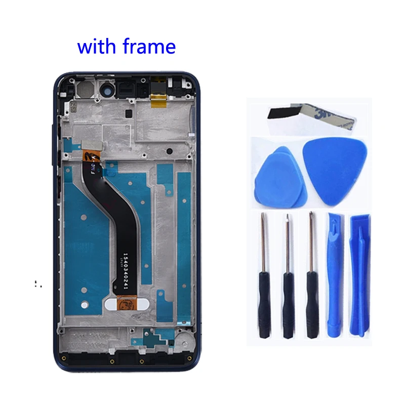 Для huawei Honor 8 lite ЖК дисплей сенсорный экран дигитайзер сенсор стеклянная панель в