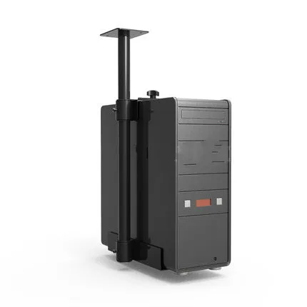 360 градусов Универсальный ПК чехол держатель под столом Процессор стенд висит