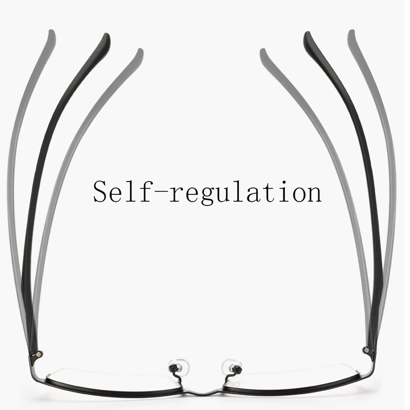 Мужская оправа для очков LIBOGX ультратонкая металлическая полуоправа