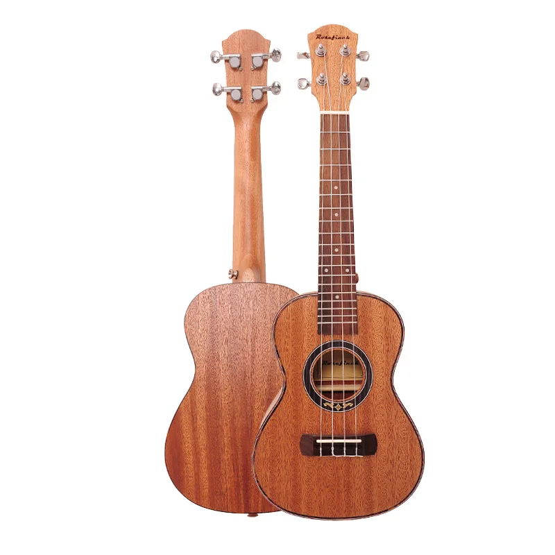 23 zoll ukulele konzert elektrische mini gitarre ukelele mit tasche capo 4 string strap picks hawaii gitarre uku geschenk mahagoni uk2319a free global