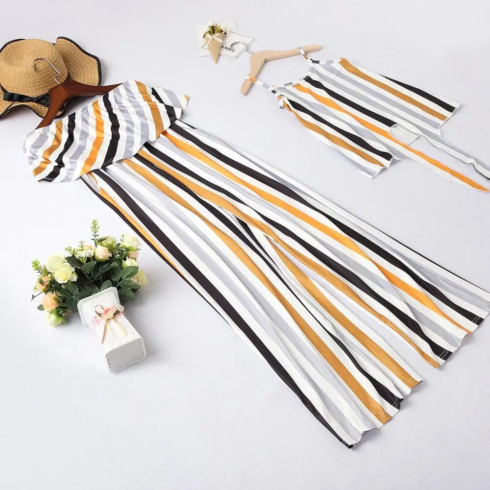 

Fashion Family Matching Clothes Mother Daughter Panties Woman Baby Daughter Mini Panties Mother Baby Daughter Party Dress