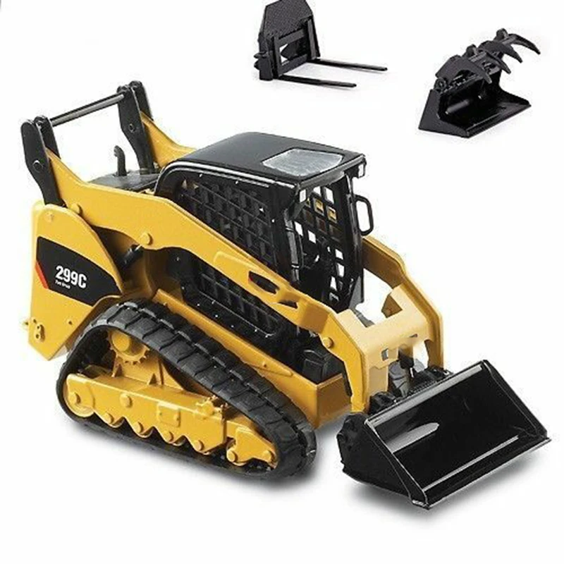 

DM Diecast Toy Model 1:32 Scale 299C Compact Track Loader Engineering Machinery 85226 for Fans Gift Collection Decoration