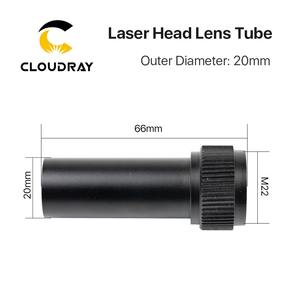 Cloudray T Series CO2 O.D.20 трубка для объектива D20 F50.8 лазерная резка гравировальный станок |