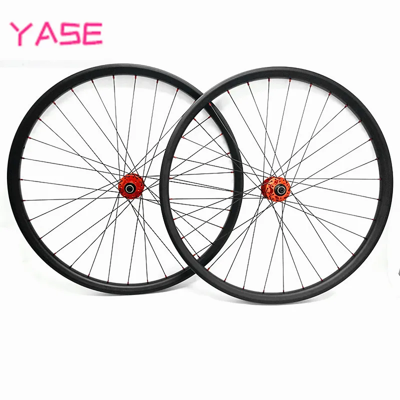 Ассиметричные карбоновые колеса Race Hope pro 4 ступицы 100x15 мм 142x12 38 5x28 комплект колес