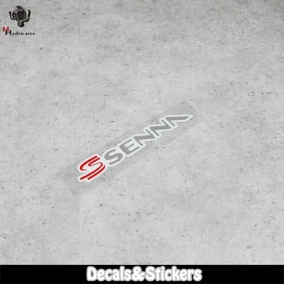 Светоотражающие наклейки 3 м № L053 для Айртона сенны мотоцикла GP на лобовое стекло