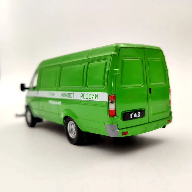 DeAgostini 1/43 ГАЗ-2705 ГАЗель ГУИН МИНЮСТ Россия СССР литые модели русские игрушки