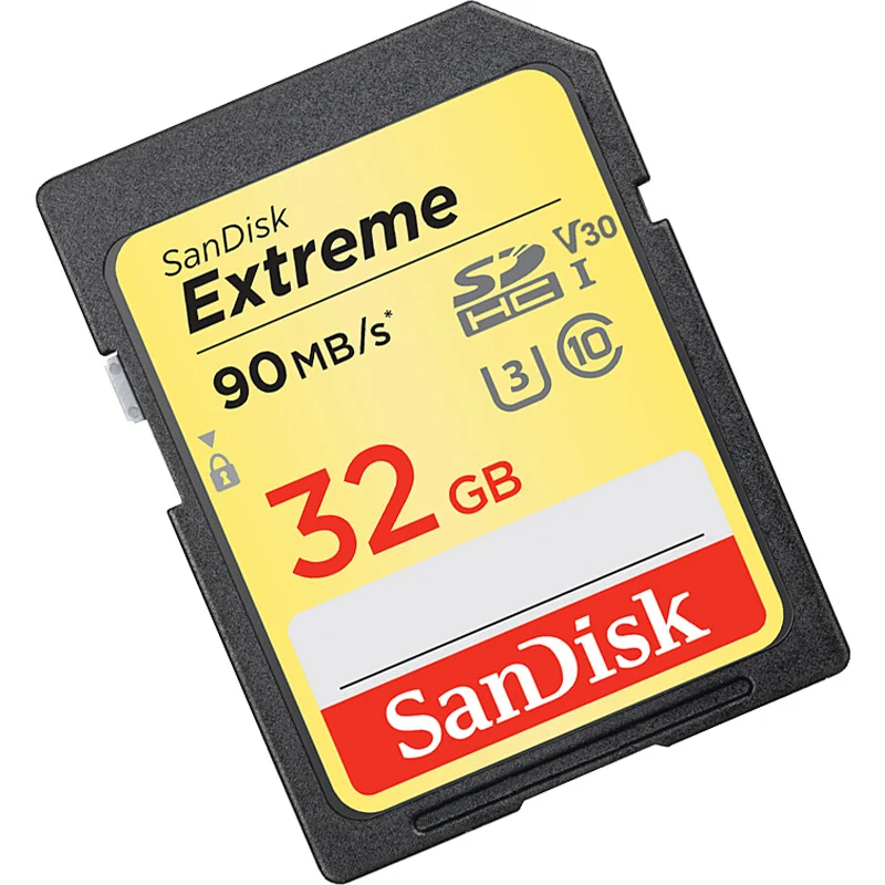 Двойной Флеш накопитель SanDisk Extreme 16 Гб оперативной памяти 32 встроенной SDHC UHS I SD Card