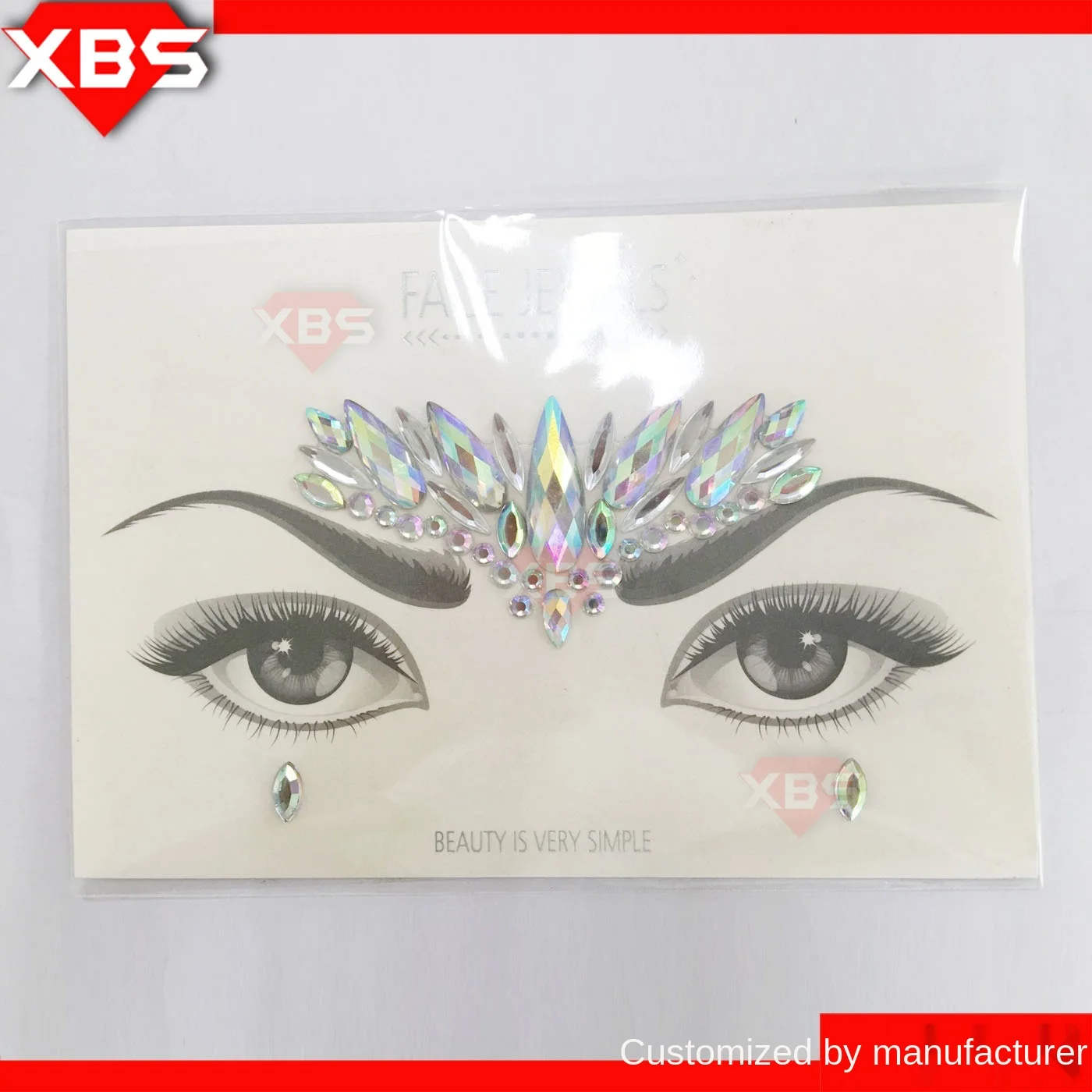 

Face Jewels Gem Bindi Body Jewelry Nipple Stickers Rhinestone Tattoo Face Rocks