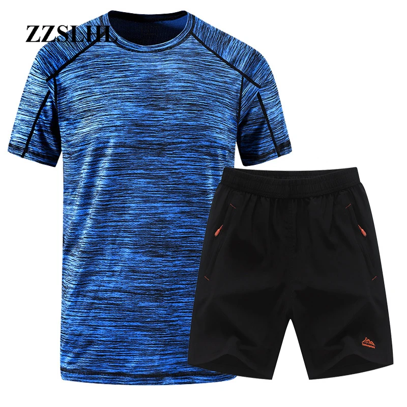 

2018 Летняя мужская спортивная одежда, спортивный костюм, баскетбольные рубашки, штаны для бега, пляжные шорты, спортивные комплекты для заня...
